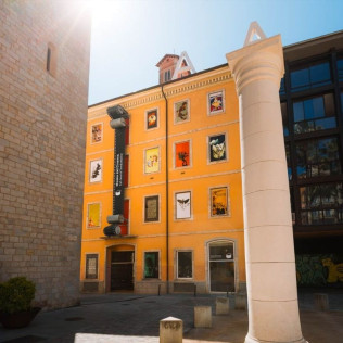 Entrada al Museu del Cinema (Girona)