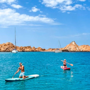 Paddle Surf (Puerto de Addaia, Menorca)