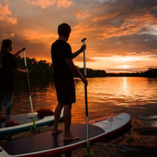 Paddle Surf en el Pantano de San Juan (San Martín de Valdeiglesias, Madrid)