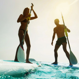 Paddle Surf en la Playa (Valencia) 