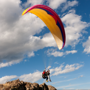 Vuelo en Parapente con Vídeo (Algodonales, Cádiz)