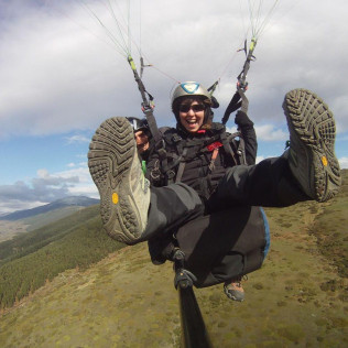 Vuelo Bautismo en Parapente (Madrid)
