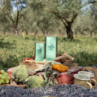 Cata Pícnic Tradición: Cata de AOVE y Vinos con Pícnic en los Jardines de Molino del Arco para dos (Ronda, Málaga)
