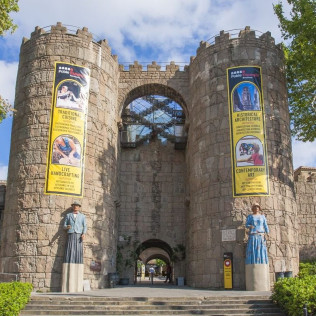 Entrada al Poble Espanyol (Barcelona)