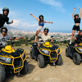 Tour en Quad Biplaza por la Sierra de Mijas (Málaga)