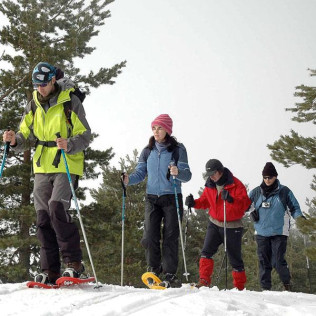 Ruta con Raquetas de Nieve por Santa Inés - Peñas Albas (Soria)