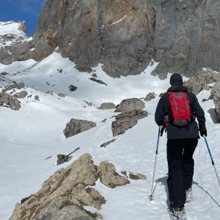 Ruta Privada en Raquetas de Nieve en Los Picos de Europa (Fuente Dé, Cantabria)