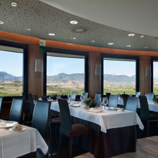 Comida en Restaurante Panorámico Vivanco (Briones, La Rioja)
