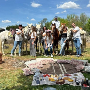 Ruta a Caballo y Mini Pícnic para dos (Colladillo, Segovia)