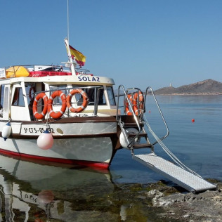 Ruta en Golondrina por las 5 Islas del Mar Menor (Murcia)