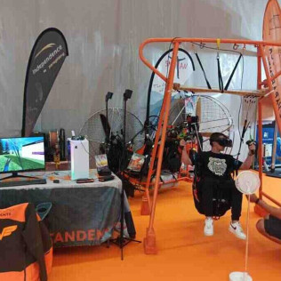 Simulador de Parapente con Realidad Virtual (Sopelana, Vizcaya)
