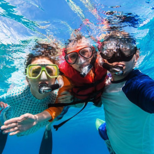 Snorkel en la Costa Dorada (Miami Platja, Tarragona)
