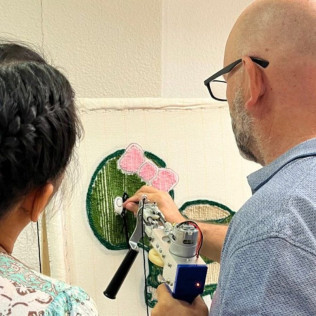 Taller de Iniciación de Tufting en Apachucharte Espacio Artesano (Madrid)