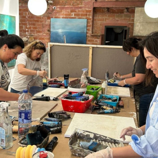 Taller de Texturas (Llabià, Girona)
