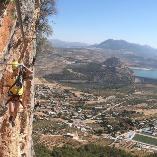 Vía Ferrata en las Cuevas de San Marcos o Archidona con Fotos (Córdoba)