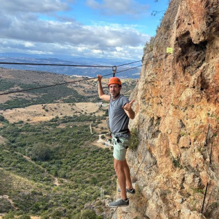 Vía Ferrata en Casares para dos (Málaga)