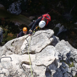 Vía Ferrata con Fotos (Sierra de Guara, Huesca)