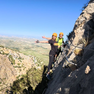 Vía Ferrata de la Mocha o de la Escaleruela (Cazorla, Jaén)