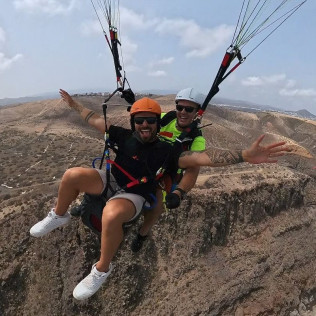 Vuelo en Parapente Biplaza (Gran Canaria)