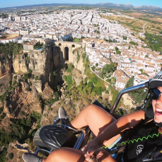 Vuelo en Paramotor Biplaza (Ronda, Málaga)