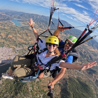 Vuelo en Parapente con Opción a Fotos y Vídeos en HD (Algodonales, Cádiz)