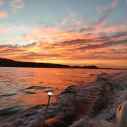 Amanecer en Barco con Fotos y Vídeos (La Caleta de Adeje, Tenerife)