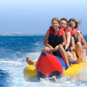 Banana Boat desde el Port Fòrum (Barcelona)