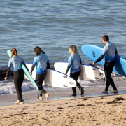 Clase Grupal de Surf (A Coruña)