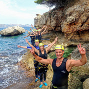 Coasteering en la Zona Sur o la Zona Norte (Mallorca)