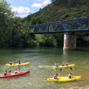 Descenso por el río Sella en Canoa (Arriondas, Asturias)