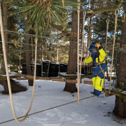 Circuitos en los Árboles: Entrada a La Molina ParcAventura (Girona)