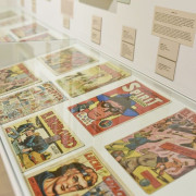 Entrada al Museu del Còmic i la Il·lustració (Sant Cugat del Vallés, Barcelona)