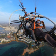 Vuelo en Paramotor Biplaza al Amanecer (Ibiza)