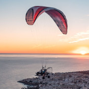 Vuelo en Paramotor con Acrobacias, Fotos y Vídeos (Málaga)