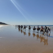 Paseo a Caballo por las playas de Doñana (Mazagón, Huelva)