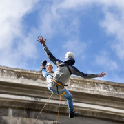 Puenting (Murillo de Gállego, Zaragoza) 
