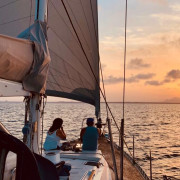 Puesta de Sol Romántica en Velero para dos (La Manga del Mar Menor, Murcia)