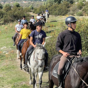 Ruta a Caballo por el Parque de Guadarrama y el Parque de La Pedriza (El Boalo, Madrid)