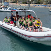 Salida en Barca Neumática Rápida para dos (Benidorm, Alicante)
