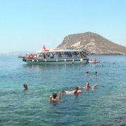Ruta en Golondrina por 2 Mares Isla Grosa con Parada de Baño Opcional (Murcia)