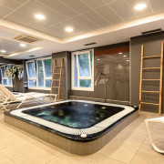 Zona Wellness y Desayuno en Hotel Iraipe Santuario De Arantzazu (Oñate, Guipúzcoa)
