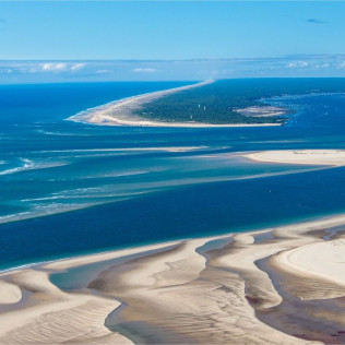 Survol du Bassin d'Arcachon (Gironde - 33)