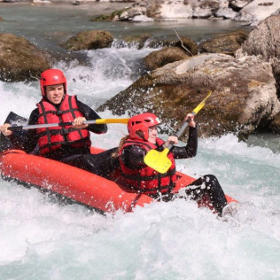 Canoë Gonflable : Hot dog à choisir parmi différentes rivières (Hautes-Alpes - 05)
