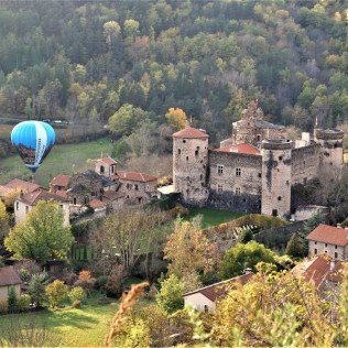 Vol en Montgolfière (Vals-près-le-Puy, Haute-Loire - 43)