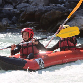 Canoë Gonflable : Hot dog à choisir parmi différentes rivières (Hautes-Alpes - 05)