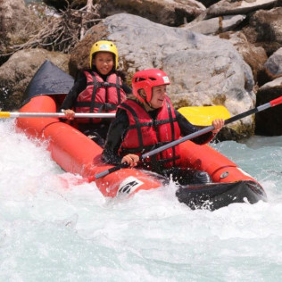 Canoë Gonflable : Hot dog à choisir parmi différentes rivières (Hautes-Alpes - 05)