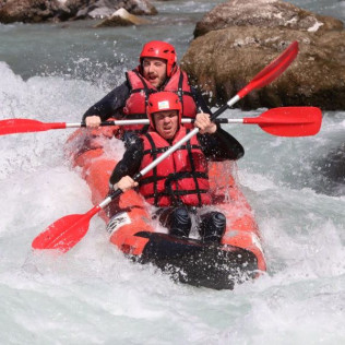 Canoë Gonflable : Hot dog à choisir parmi différentes rivières (Hautes-Alpes - 05)