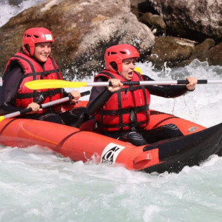Canoë Gonflable : Hot dog à choisir parmi différentes rivières (Hautes-Alpes - 05)