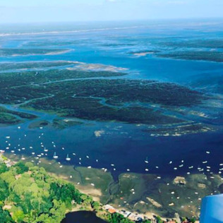 Survol du Bassin d'Arcachon (Gironde - 33)