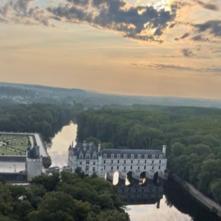 Vol en Dirigeable au départ de Chenonceaux (Indre-et-Loire - 37)